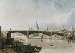 Southwark Iron Bridge, as seen from Bankside